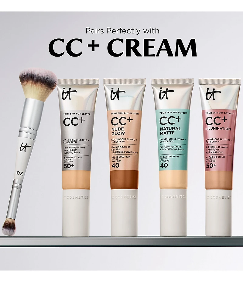 IT Cosmetics Heavenly Luxe Complexion Perfection Dual Concealer and Foundation Brush #7