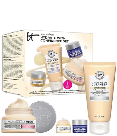 IT Cosmetics Hydrate with Confidence Anti-Aging 4-Piece Skincare Set