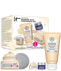IT Cosmetics Hydrate with Confidence Anti-Aging 4-Piece Skincare Set