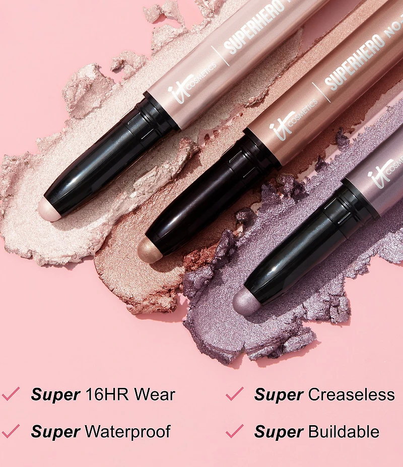 IT Cosmetics Superhero No-Tug Waterproof Eyeshadow Stick