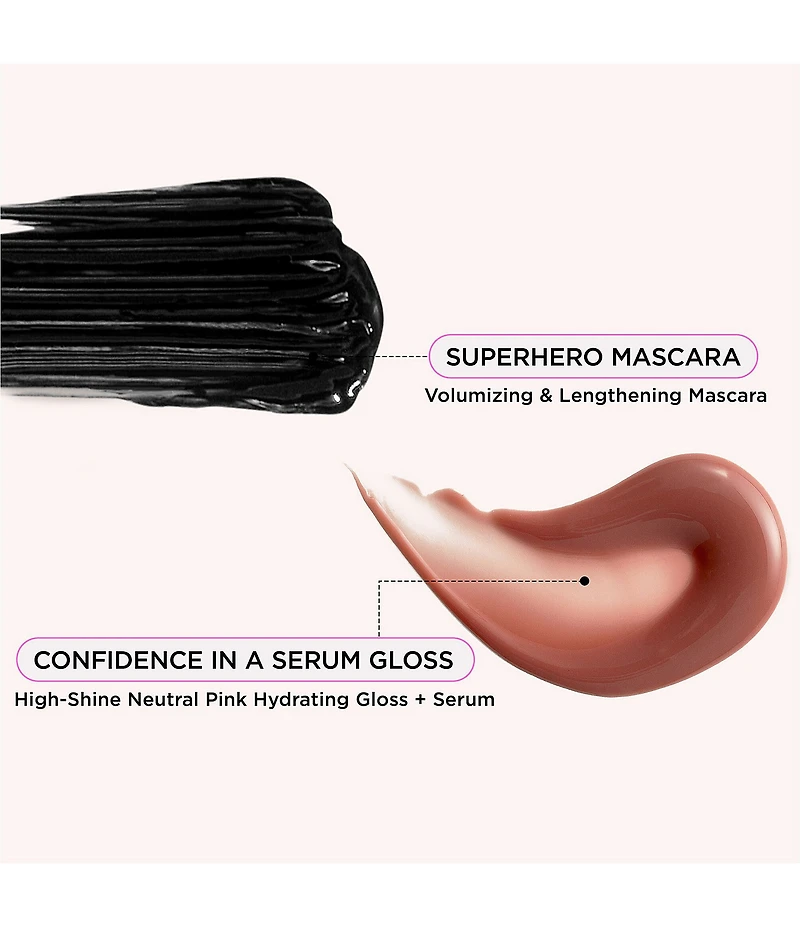 IT Cosmetics Unwrap Effortless Color Mascara & Lip Gloss Makeup Set
