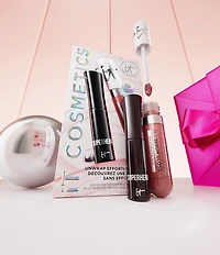IT Cosmetics Unwrap Effortless Color Mascara & Lip Gloss Makeup Set
