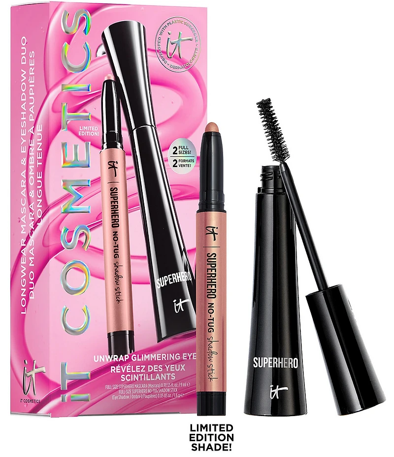IT Cosmetics Unwrap Glimmering Eyes Mascara Makeup Set