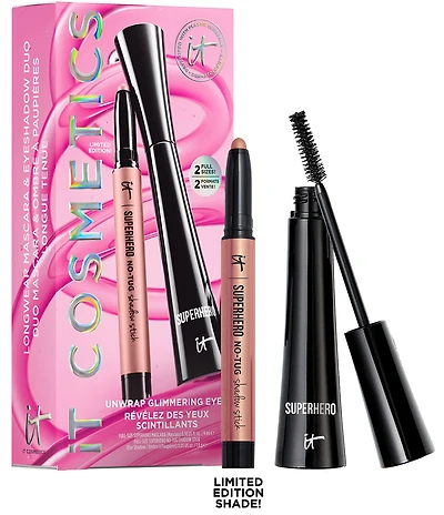 IT Cosmetics Unwrap Glimmering Eyes Mascara Makeup Set