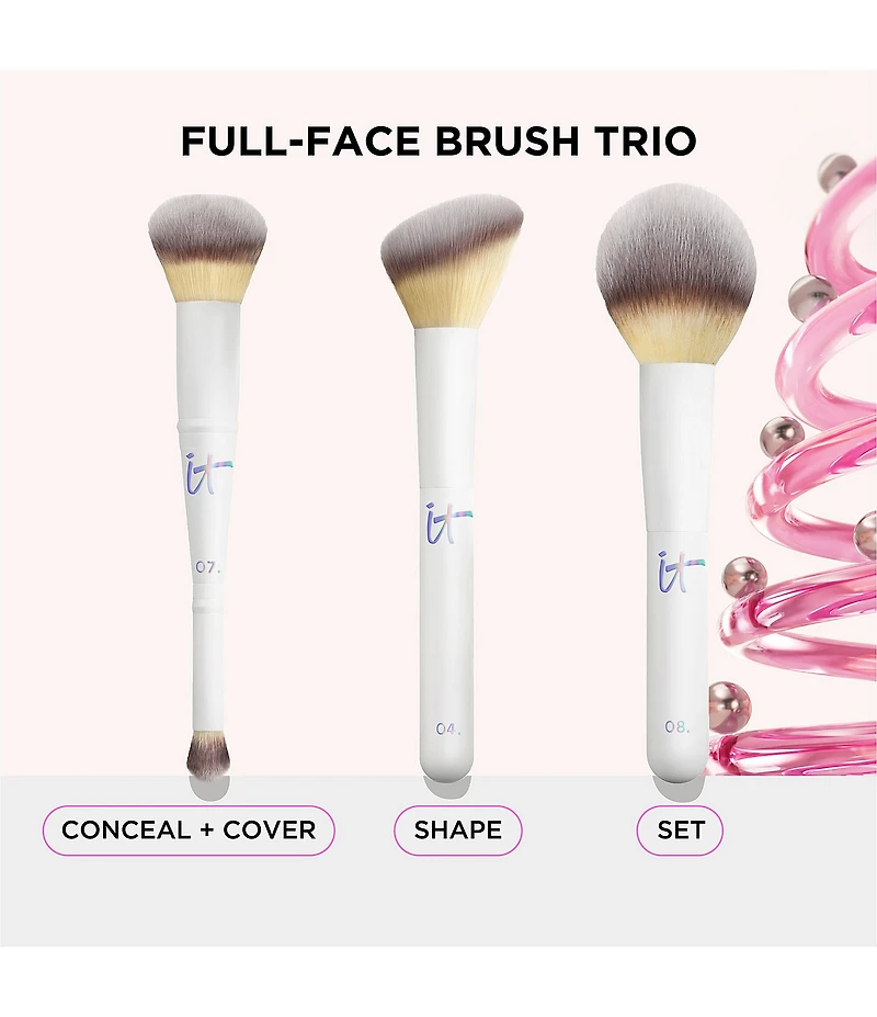IT Cosmetics Unwrap Your Creativity Makeup Brush Set + Makeup Bag