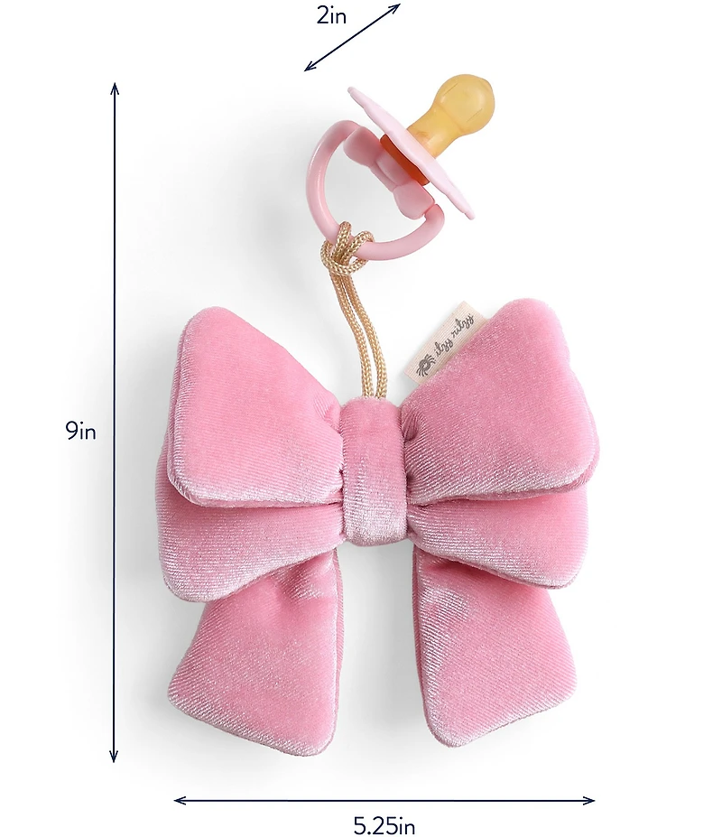 Itzy Ritzy Bitzy Pal ™ Natural Rubber Pacifier & Lovey