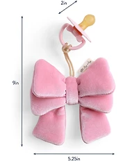 Itzy Ritzy Bitzy Pal ™ Natural Rubber Pacifier & Lovey