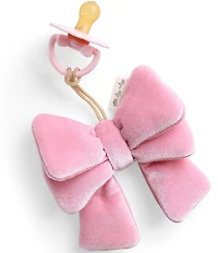 Itzy Ritzy Bitzy Pal ™ Bow Natural Rubber Pacifier & Lovey