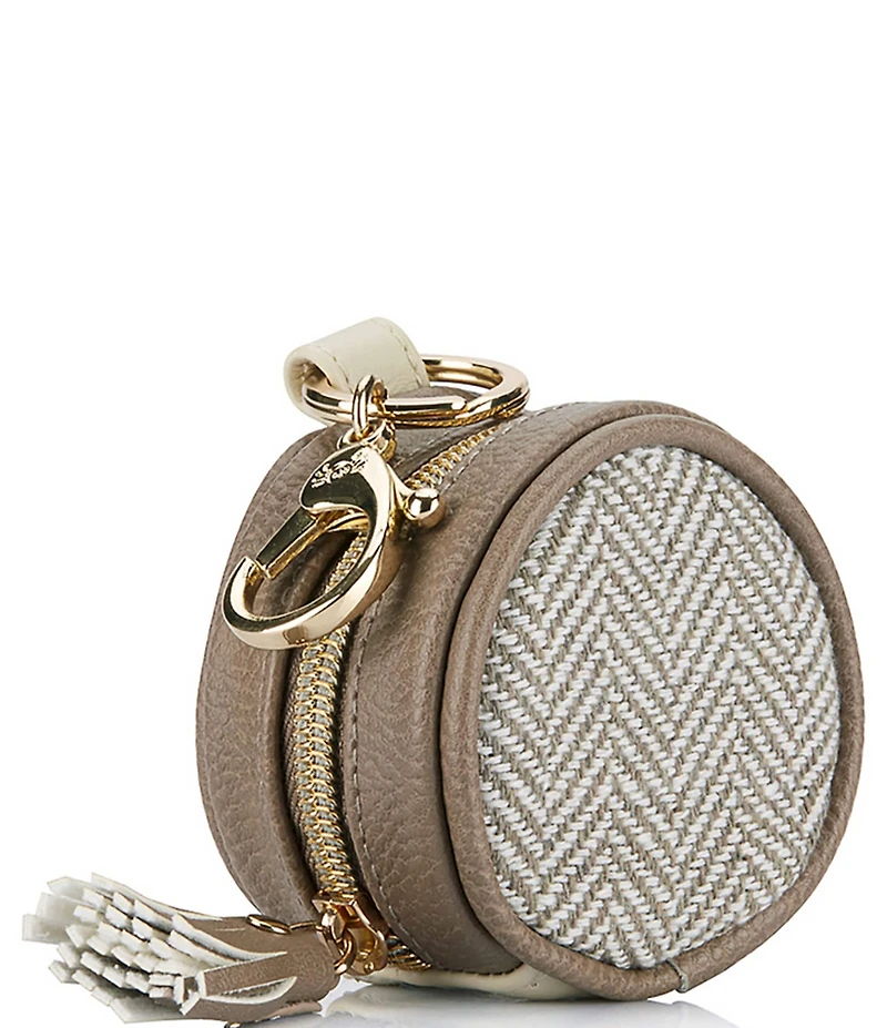Itzy Ritzy Chevron Multi-Use Diaper Bag Charm Pacifier Pod