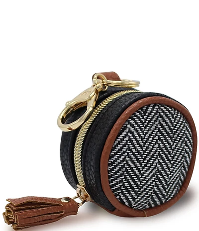 Itzy Ritzy Chevron Multi-Use Diaper Bag Charm Pacifier Pod
