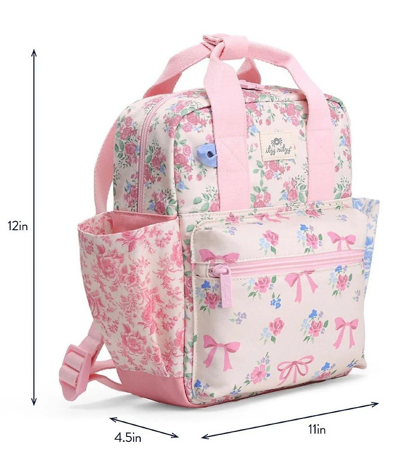 Itzy Ritzy Itzy Bitzy Bag™ Ribbons & Roses Toddler Backpack