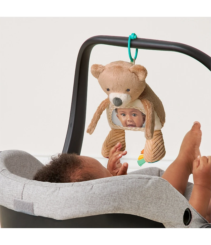 Itzy Ritzy Itzy Bitzy Mirror™ Theo The Bear Sensory Tummy Time Mirror