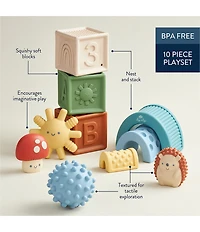 Itzy Ritzy Itzy Blocks™ Sensory Blocks Set