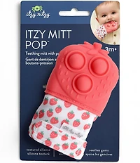 Itzy Ritzy Itzy Mitt Pop™ Strawberries Sensory Teething Mitten