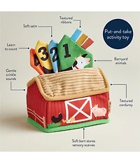 Itzy Ritzy Itzy Sensory Scarves™ Barn Pull-And-Take Toy