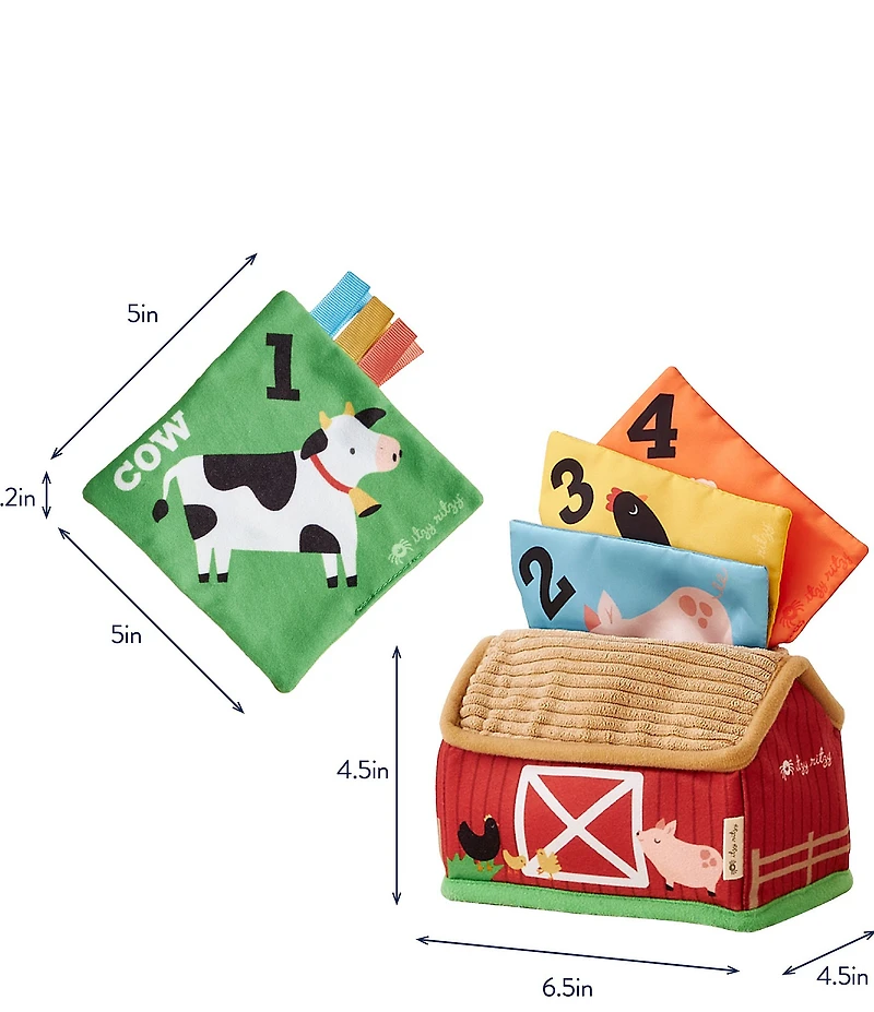 Itzy Ritzy Itzy Sensory Scarves™ Barn Pull-And-Take Toy
