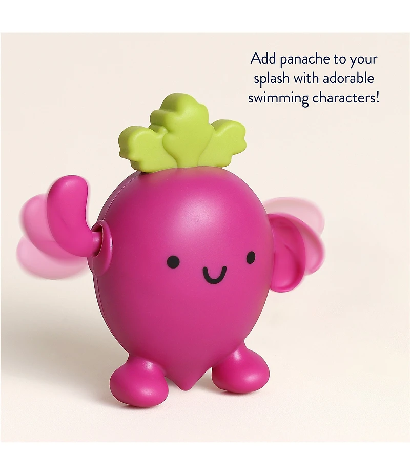 Silly Swimmers ™ Pickle and Beet Bath Set