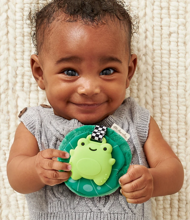 Itzy Ritzy Sweetie Crinkle™ Frog Sensory Teether