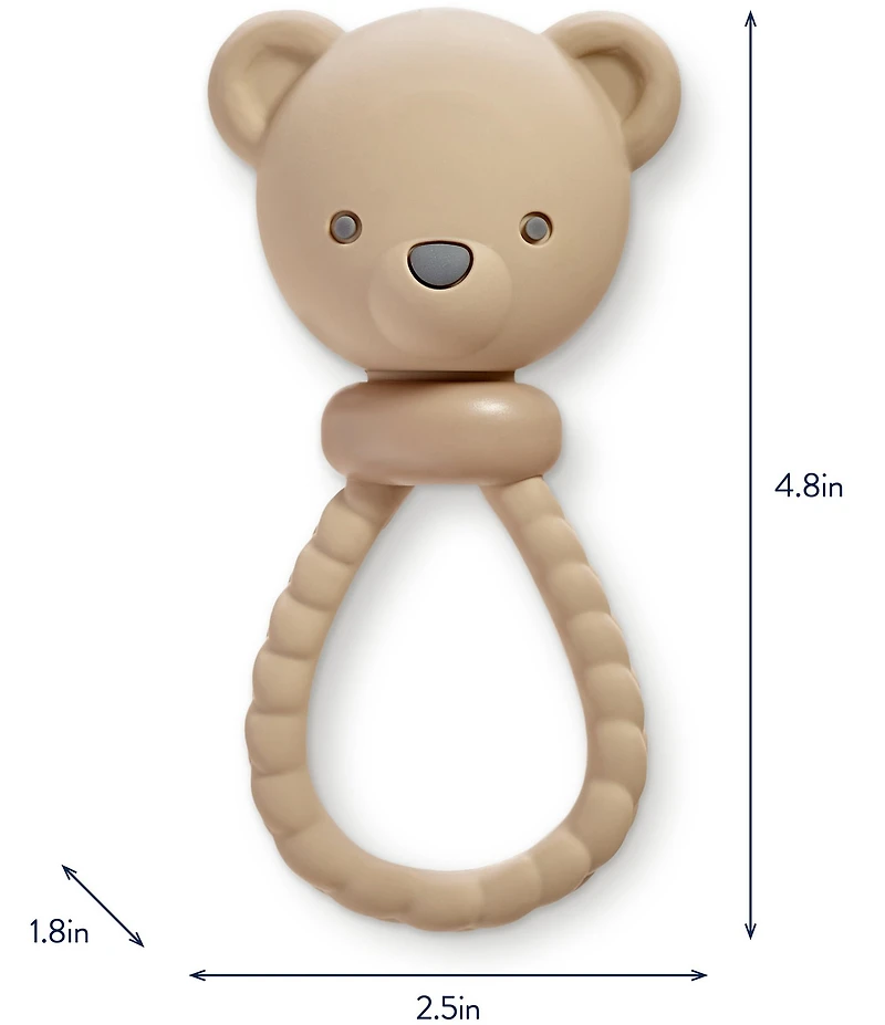 Itzy Ritzy Sweetie Rattle ™ Silicone Teether