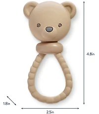 Itzy Ritzy Sweetie Rattle ™ Silicone Teether
