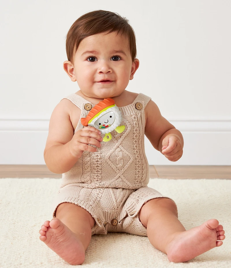 Itzy Ritzy Sweetie Shake Plus™ Sushi Rattle & Teether