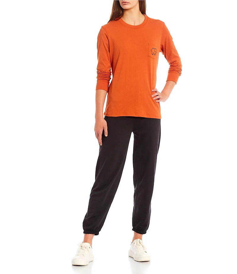 Ivory Ella Magical Moths Long Sleeve Graphic T-Shirt