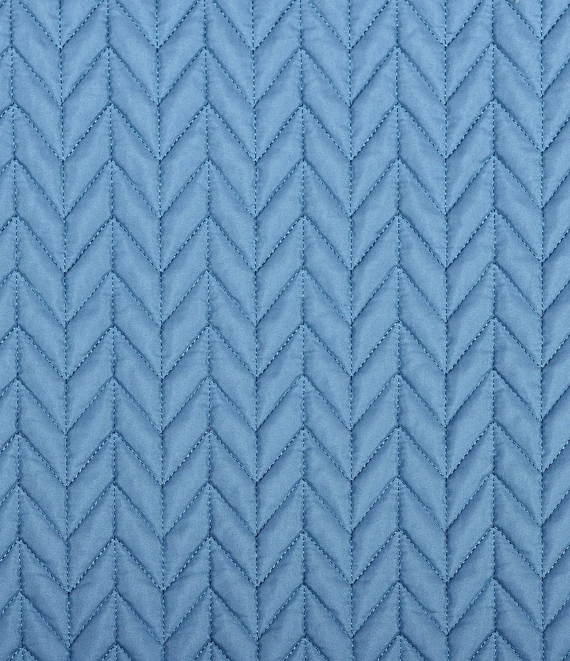 J by J. Queen New York Cayman Herringbone Pattern Quilt