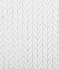 J by J. Queen New York Cayman Herringbone Pattern Quilt