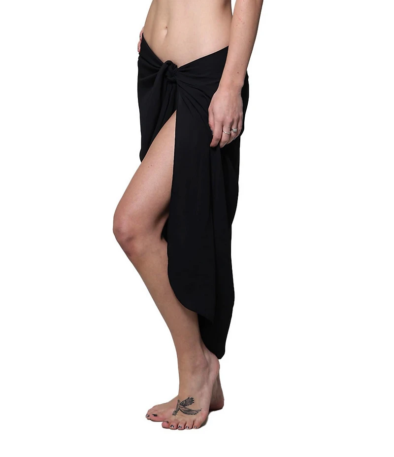 J Valdi Long Sarong Wrap Swim Cover-Up