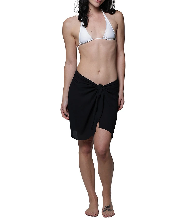 J Valdi Short Sarong Swim Cover-Up