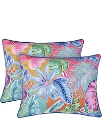 J. By J. Queen New York Hanalei Tropical Paradise Print Comforter Mini Set
