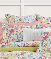 J. By J. Queen New York Jules Wildflowers Print Oversized Comforter Mini Set
