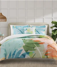 J. By J. Queen New York Tiki Vibrant Tropical-Inspired Comforter Mini Set