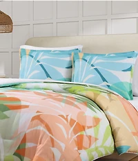 J. By J. Queen New York Tiki Vibrant Tropical-Inspired Comforter Mini Set
