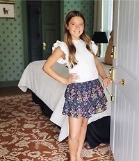 J.Marie Big Girls Annie Pink Sweater