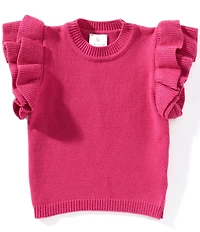 J.Marie Big Girls Annie Pink Sweater