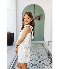 J.Marie Big Girls Hollie Tie Strap Top