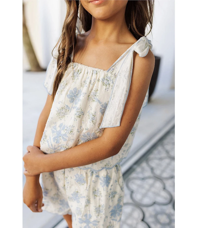 J.Marie Big Girls Hollie Tie Strap Top