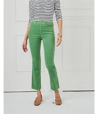 J.McLaughlin Lenni Stretch Velvet Kick Flare Pants