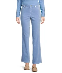 J.McLaughlin Lenni Stretch Velvet Kick Flare Pants