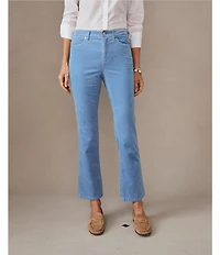 J.McLaughlin Lenni Stretch Velvet Kick Flare Pants