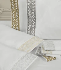 J. Queen New York Majestic Embroidered Sheet Set