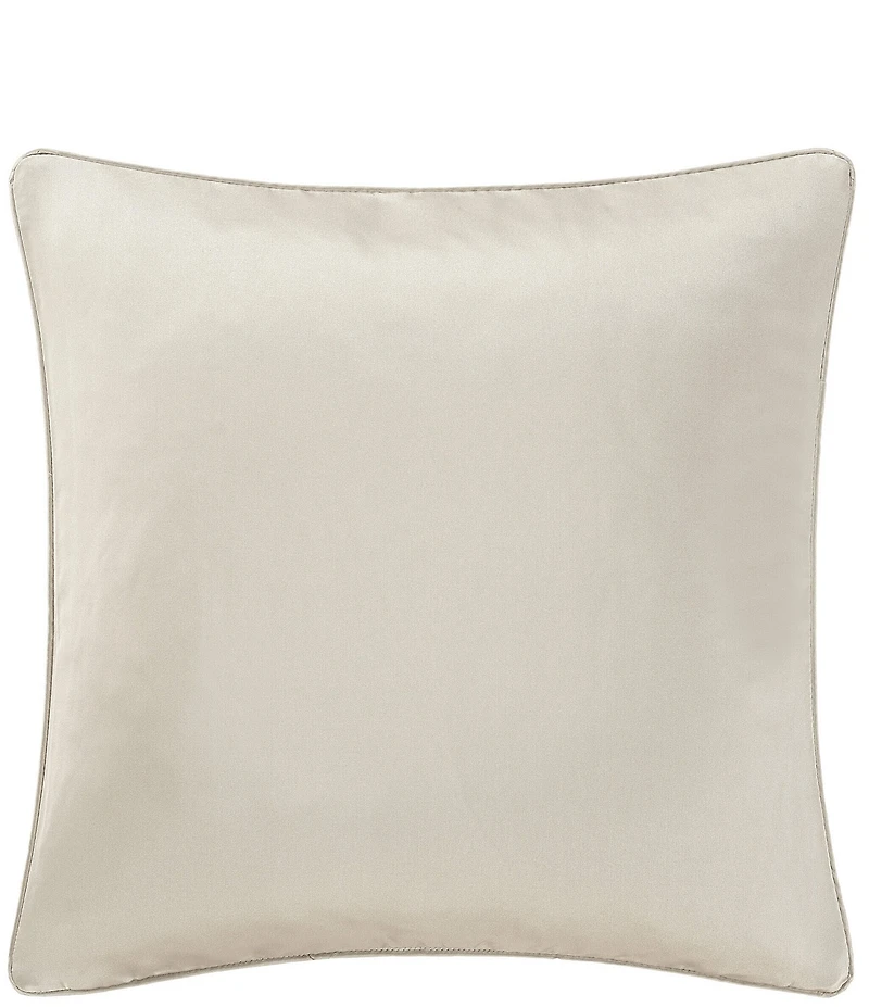 J. Queen New York Alaro Border Framed Geometric Euro Sham