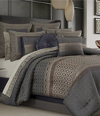 J. Queen New York Alaro Button-Tufted Round Pillow