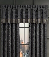 J. Queen New York Alaro Metallic Geometric Window Treatment
