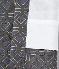 J. Queen New York Alaro Metallic Geometric Window Treatment