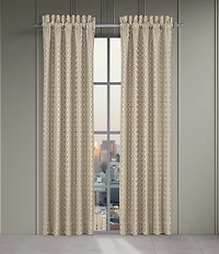 J. Queen New York Alaro Metallic Geometric Window Treatment