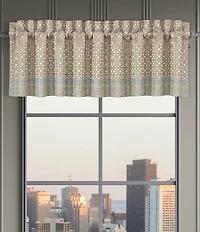 J. Queen New York Alaro Metallic Geometric Window Treatment