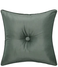 J. Queen New York Alina Mitered Button Tufted Square Luxury Accent Pillow