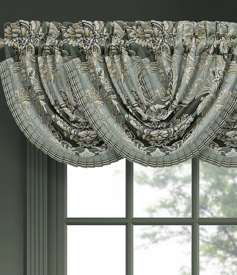 J. Queen New York Alina Woven Damask Window Treatment